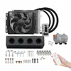 Aire Acondicionado para Estacionamiento de RV 12V24V Refrigeración por Compresor Juego Completo Universal para Modificación de Camiones y Uso de Estacionamiento