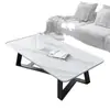 Mesa de centro pequeno apartamento casa sala de estar luxo leve moderno senso de alta qualidade mesa de chá escritório quarto de aluguel uso armazenamento mesa pequena