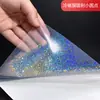 Suministro Especial Transfronterizo Película Laminadora en Frío Láser Material Adhesivo A4 Autoadhesivo Corazón Transparente Película Protectora para Álbum de Pósteres de Fotos