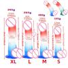 Dildo Artificial de Cristal Dispositivo de Masturbação Feminina com Dildo de Ovo Carne Macia Dispositivo Sexual Feminino Realista Sexo Adulto