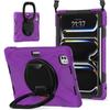 Adecuado para Apple iPad 2024 Pro11 Funda de Tableta de Silicona Soporte Redondo Grande Rotación 360 Soporte Multiángulo