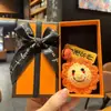 Caja de regalo de combustible para el examen de ingreso a la universidad para ganar el primer llavero de girasol bolsa colgante de bolsa para enviar a los estudiantes regalo de graduación