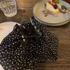 Pinza para el Cabello de Tela Plegada Estilo Coreano de Alta Gama Modelo Nuevo 2025 Pinza Elegante para Cola de Caballo Alta de Niña para Mujeres