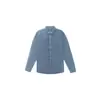 Estilo Harajuku Camisa de mezclilla manga larga estilo Hong Kong casual holgada camisa de otoño moda masculina abrigo