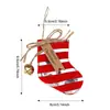 Nuevos adornos para el árbol de Navidad: Papá Noel, muñeco de nieve, accesorios de árbol de Navidad huecos de patas largas, renos de dibujos animados, decoraciones de campanas