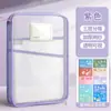 Bolsa para Livros com Classificação por Assunto A4 Bolsa de Documentos de Grande Capacidade com Três Camadas Bolsa de Armazenamento Transparente de Malha para Livros de Estudante e Provas