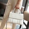 Bolsas para Mujer 2026 Nueva Temporada Primavera-Verano Tendencia Versátil Casual Gran Capacidad Bolso Cruzado de Cuero Genuino para Mujer con Elegancia de Diosa