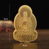 [en stock] Nuevas pegatinas de los doce signos del zodíaco y ocho santos guardianes papel de aluminio dorado tigre dragón este año pegatinas metálicas