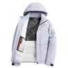 Chaqueta acolchada de plumón para hombre, chaqueta acolchada de algodón de invierno transfronteriza, chaqueta acolchada de algodón cálida engrosada con grafeno, ropa de invierno a prueba de frío para hombre