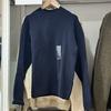 Suéter de Tricô Redondo Estilo Japonês Masculino e Feminino Pulôver Solto Modelo Novo Inverno 24 471229