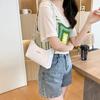 2026 Nuevo Bolso de Hombro con Patrón de Cocodrilo Estilo Coreano Bolso de Mano Nicho Versátil Cuadrado para Viajes Diarios Bolso de Hombro al por Mayor Bolso para Mujer