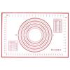 Herramientas de cocina para hornear 60*40 tapete de silicona platino tapete para amasar antideslizante antiadherente superficie para rodar y tapete de panel para hornear