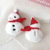 Nuevo Papá Noel Alce Muñeco de Nieve Muñeco de Peluche Broche Accesorios Decoración Celebración Navideña Accesorios para Ropa Bolso