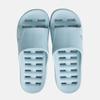 Pantuflas de Baño para Mujer, Antideslizantes para Interiores, Transpirables, de Secado Rápido, Diseño Hueco, Uso en Casa, Sandalias de Ducha para Parejas, Pantuflas Antideslizantes de Baño para Hombre