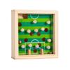 Madera Grande Mediano Laberinto Juego de Equilibrio con Bola Pista de Avance Educativo para Niños Adultos Juguetes Educativos de Escritorio