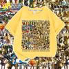 Edição Ouro Americana Shanhaijing Tongtengge Marca de Moda Infantil Roupa Camiseta de Manga Curta Infantil Camiseta Básica Top 8