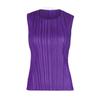 Nueva Serie de PP Primavera y Verano 2026 Moda Ropa de Mujer Sin Mangas Cuello Redondo Chaleco Estilo Clásico Venta Directa de Fábrica