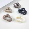 Pinza para el pelo de clip mediano esmerilado transfronteriza de 4,5 cm, pinza lateral simple para mujer, pinza para flequillo, pinza para coleta, accesorios para el cabello