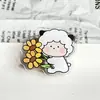 Clipe de vedação decorativo de animal de desenho animado, clipe de nota adesiva de alto valor, clipe de PP, item pequeno fofo para estudantes