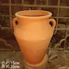 Novo vaso de flores secas estilo Zen chinês, vaso rústico de cerâmica para arranjos florais, decoração vintage para sala de estar, vaso de terracota estilo antigo para suculentas