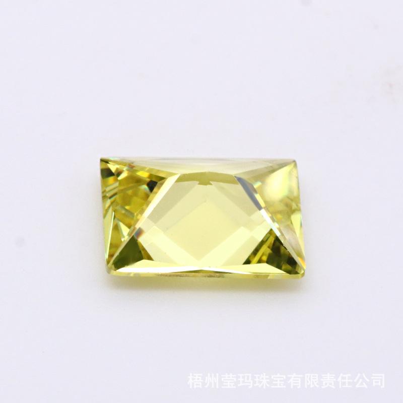 长方形橄榄锆石