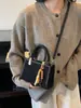 Bolso Cruzado de Moda con Estampado de Leopardo para Mujer, Nueva Moda Coreana y Japonesa, Bolso de Mano Pequeño Versátil y Sencillo