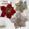 Fabricante Produz Flores de Natal, Flores Artificiais, Suprimentos para Casamento, Decorações, Decorações Plug-in para Casa e Escritório, Flores de Natal