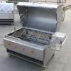 Cochinillo Entero, Pierna de Cordero Asada Móvil en Parrilla de Acero Inoxidable, Parrilla para Chuletas de Cordero, Estufa para Asar Cordero con Sabor a Gas y Carbón, Estufa para Asar Cordero Entero