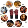 Guantes de Silicona para Horno Resistentes al Calor Alta Temperatura Resistente Hasta 800 Grados Para Microondas BBQ Horno de Cocina Protección Laboral