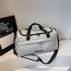 Bolsa de Viaje para Mujer, Bolso de Mano Ligero, Bolsa de Equipaje de Gran Capacidad para Viajes Cortos, Bolsa Impermeable con Separación Seca y Húmeda para Deportes y Fitness