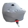 Bolsa de agua blanda de PVC de grado de exportación, engrosada, de gran capacidad, bolsa plegable para almacenamiento de agua para alivio de sequías agrícolas y uso de emergencia
