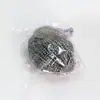 Esfera de Limpeza Doméstica de Aço Inoxidável Sem Soltar Fio com Cordão Bola de Aço Esfera de Limpeza de Aço Lavagem de Panelas de Cozinha Lavagem de Louça