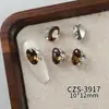 Decoraciones para Uñas con Pedrería K9 Sin Base Brillante, Productos Terminados Huevo de Paloma Azúcar Hielo, Accesorios para Uñas Apilables Usables