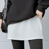 Suéter para mujer artefacto para la base cortina de pedo cortina de pedo cortina de pedo de algodón puro falda para la base cortina de pedo falda para mujer cortina de pedo