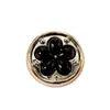 Flor de Pérola Luz de Luxo Moda Cauchy Elegante Francês Nicho Suéter de Tricô Estilo Chanel Botão de Plástico