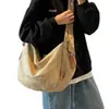 Bolso Informal de Moda de Gran Capacidad en Tela de Nylon, Elegante Modelo Nuevo para Primavera y Verano, Bolso Cruzado de Hombro Único de Color Sólido de Moda para Mujer