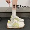 Zapatillas de Entrenamiento Alemanas de Suela Gruesa para Mujer, Nuevos Zapatos de Primavera 2026 para Mujer, Estilo Popular Versátil, Tenis Casuales, Zapatos Blancos