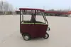 Cochera para triciclo eléctrico toldo grueso para coche triciclo miniautobús de ocio toldo transparente toldo completamente cerrado para ancianos