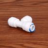 Conector T de conexión rápida 702 2 puntos accesorios para purificador de agua máquina de agua pura 2 puntos T de conexión rápida interfaz 1/4