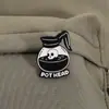 Broche de Cafetera Oscura Divertida Elemento de Calavera Pothead Insignia Accesorios Personalizados para Ropa Broche de Estilo Oscuro