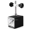 Base Grande Redonda para Calibrador de Presión de Aguja de Máquina, Base Redonda Plana para Calibrador, Base para Calibrador de Doble Cabezal de Indicador de Dial, Accesorios de Tejer Amei