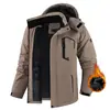 Jaquetas Externas Transfronteiriças Aliexpress para Homens e Mulheres, Roupas de Esqui e Montanhismo para Casais, Casacos de Algodão Quentes à Prova de Vento, Tamanho Grande Amazon