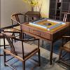 Novo Novo Estilo Chinês Mesa de Mahjong de Luxo High-End Totalmente Automática para Casa Mesa de Jantar de Dupla Finalidade Mesa de Xadrez e Cartas Mahjong Elétrico Silencioso