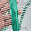 Venta Directa de Fábrica Cesta de Almacenamiento con Tapa Transparente de PVC Cubo de Almacenamiento para Juguetes Cesta de Almacenamiento Plegable de Malla Fina Transparente Resistente