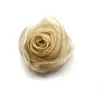 Organza Coreana Flor de Rosa Estereoscópica Flor Artificial diy Acessórios de Cabeça Feitos à Mão Acessórios de Cabelo Grampo de Cabelo Material Acessórios de Corsage