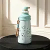 Caneca Térmica Infantil Chapeuzinho Vermelho Desenho Animado Presente de Natal Copo de Água Copo com Canudo de Aço Inoxidável 316 Copo de Água Copo de Presente