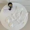 Meias de Renda Estilo Cass Ballet para Mulheres, Meias Transparentes Respiráveis de Seda de Vidro para o Verão, Meias de Cano Médio, Meias Largas Estilo Japonês