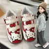 2026 Zapatos Nuevos para Niñas Otoño Superficie de Cuero Zapatos Deportivos Niños Medianos y Grandes Bebé Súper Populares Casual Zapatos Forrest Gump Suela Suave