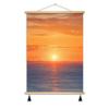 Pintura colgante de amanecer desde el este Accesorios para el hogar Decoración suave Buen significado Pintura decorativa para sala de estar Mural de sol para mesita de noche