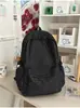 Mochila fofa de bolinhas estilo coreano ins transfronteiriça, nova, grande capacidade, para estudante do ensino fundamental e médio, mochila de viagem